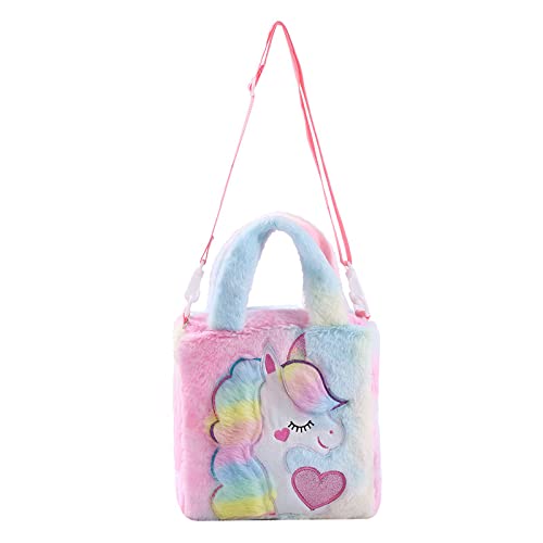 ADISA Unicorn Toddler Bag Princess Cute Crossbody Handbags Gift for Girls