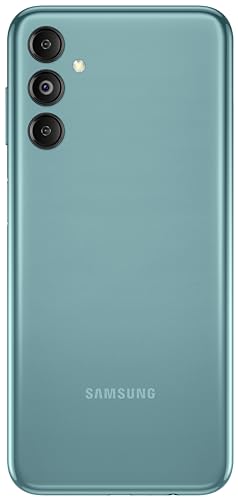 Samsung Galaxy M14 5G (Smoky Teal,6GB,128GB)|50MP Triple Cam|Segment's Only 6000 mAh 5G SP|5nm Processor|2 Gen. OS Upgrade & 4 Year Security Update|12GB RAM with RAM Plus|Android 13|Without Charger