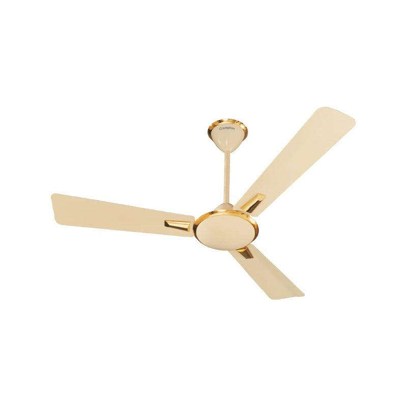 Crompton HIGHSPEED AURA 1200 mm (48 inch) Ceiling Fan (Ivory Deluxe) Star rated energy efficient fans