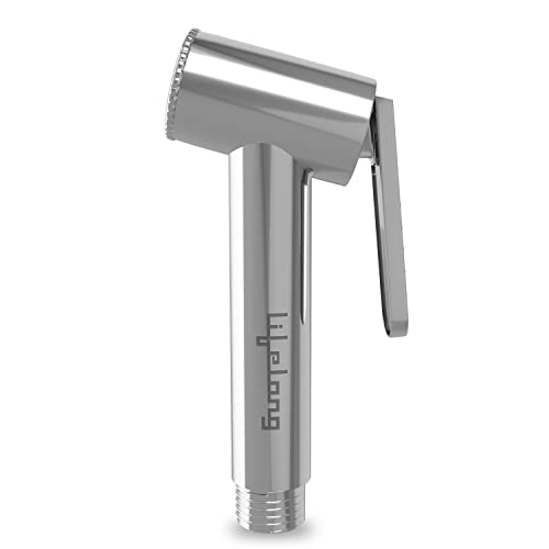 Lifelong Health Faucet Gun, Hand Jet Bidet Spray Head|ABS Material|Health Faucet for Bathroom|Wall Mount Installation (LLBAHFH19, Chrome, 1 Year Warranty)