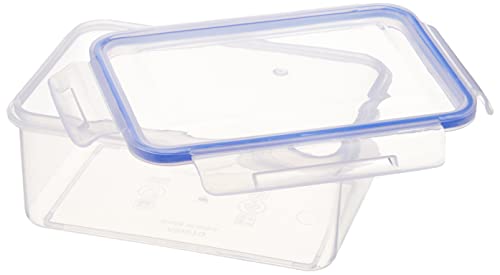 Aristo Lock & Fresh 211 Plastic Storage Container - 1100 ML, Transparent Clear (19 x 13 x 8cm)