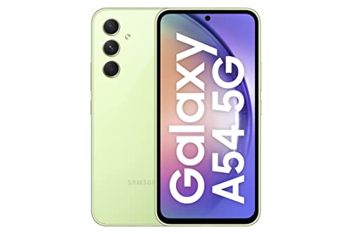 Samsung Galaxy A54 5G (Awesome Lime, 8GB, 128GB Storage) | 50 MP No Shake Cam (OIS) | IP67 | Gorilla Glass 5 | Voice Focus | Travel Adapter to be Purchased Separately