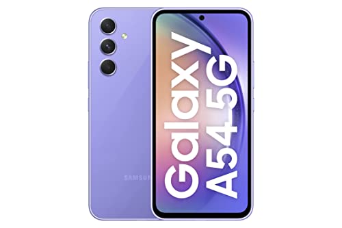 Samsung Galaxy A54 5G (Awesome Violet, 8GB, 128GB Storage) | 50 MP No Shake Cam (OIS) | IP67 | Gorilla Glass 5 | Voice Focus | Travel Adapter to be Purchased Separately