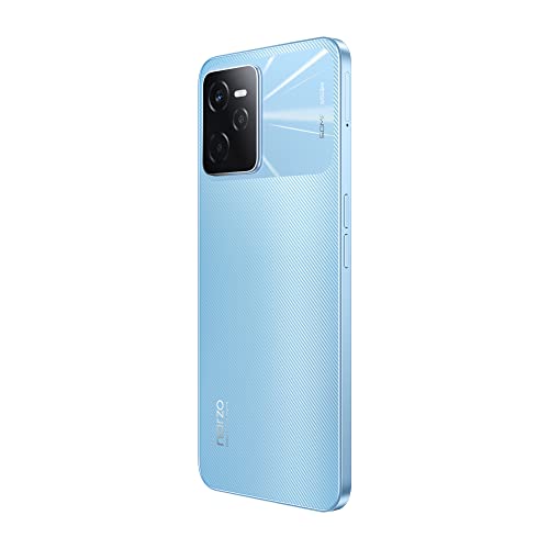 Realme narzo 50A Prime (Flash Blue, 4GB RAM+64GB Storage) FHD+ Display | 50MP AI Triple Camera (No Charger Variant)