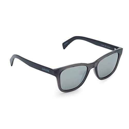 Levi'S Seasonal Unisex Polarized Rectangular / Square Polyamide Inj Grey Blue Plastic Sunglasses