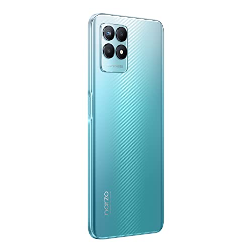 Realme narzo 50 (Speed Blue, 4GB RAM+64GB Storage) 120Hz Full HD+ Display | 50MP AI Triple Camera | Helio G96 Powerful Gaming Processor