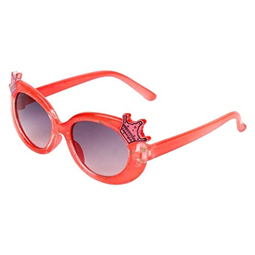 SHOP FRENZY Kid's Goggles Boy's and Girl's Sunglasses (3-10 Years) Red