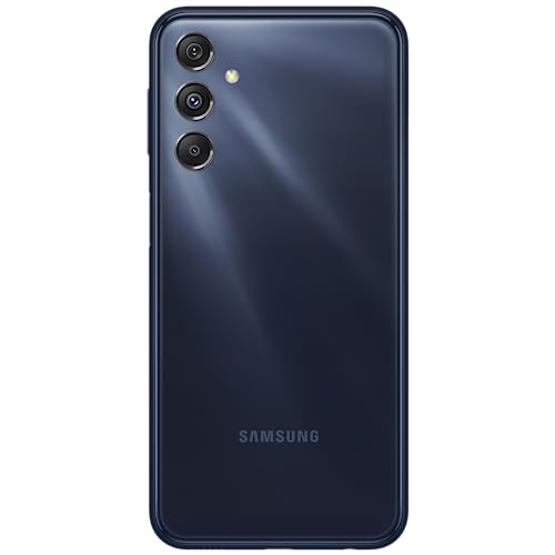 Samsung Galaxy M34 5G (Midnight Blue,8GB,256GB)|120Hz sAMOLED Display|50MP Triple No Shake Cam|6000 mAh Battery|4 Gen OS Upgrade & 5 Year Security Update|16GB RAM with RAM+|Android 13|Without Charger