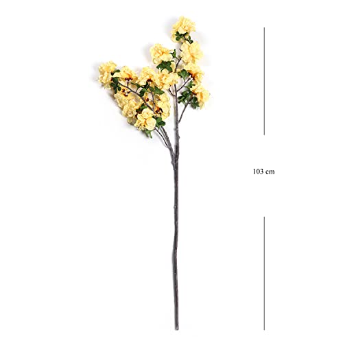 Pure Home and Living, Azalea Flower Stem,Yellow