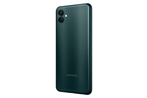 Samsung Galaxy A04 (Green, 4GB, 64GB Storage) | 50 MP Rear Camera | Face Unlock | Upto 8GB RAM with RAM Plus | MediaTek Helio P35 | 5000 mAh Battery