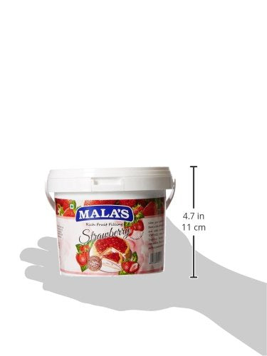 Mala's, Strawberry Fillings 1kg, 1000 gram