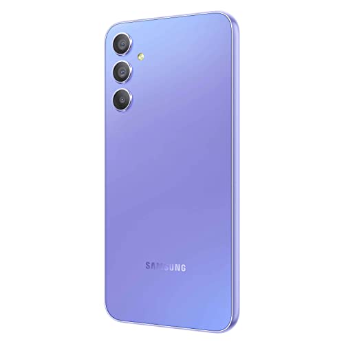 Samsung Galaxy A34 5G (Awesome Violet, 8GB, 256GB Storage) | 48 MP No Shake Cam (OIS) | IP67 | Gorilla Glass 5 | Voice Focus | Travel Adapter to be Purchased Separately