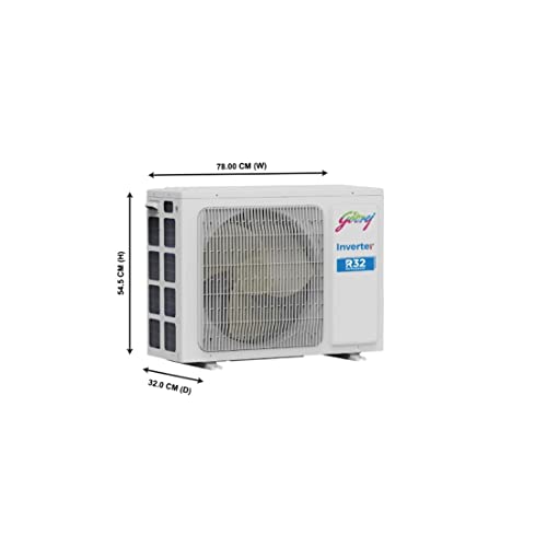 Godrej 1.5 Ton 3 Star Inverter Split AC (AC 1.5T SIC 18TTC3-WWA, White)