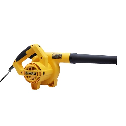 DEWALT DWB800 800W Corded Variable Speed Blower with Precise Projected Air Flow for Easy Blowing Operation for Household & Industrial Use, 2 Year Warranty, YELLOW & BLACK