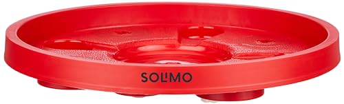 Amazon Brand - Solimo LPG Gas Cylinder Trolley (Red)