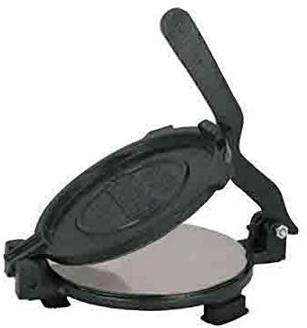 UROOJ Cast Iron Manual Puri Maker,Empandas & Pathiri Press 6.50-Inch | 16.5 cm, Poori Press, Dough Press (Note: Only Use For Poori Press Not For Roti Maker)