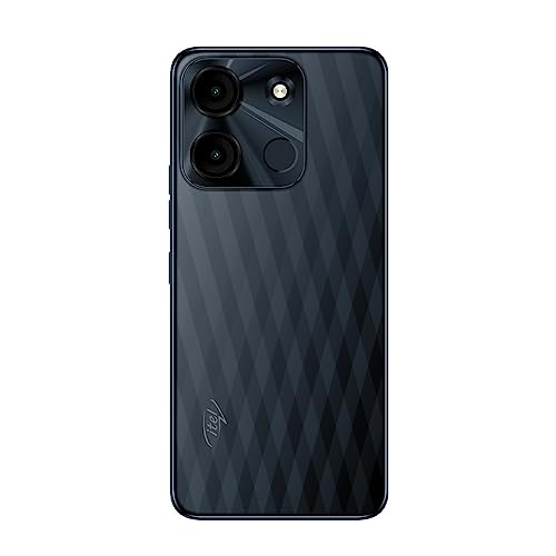 itel A60s (4GB RAM + 64GB ROM, Up to 8GB RAM with Memory Fusion | 8MP AI Rear Camera | 5000mAh Battery with 10W Charging | Faceunlock & Fingerprint -Shadow Black