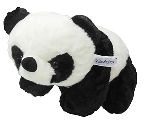 Tickles Black,White Panda Stuffed Soft Plush Toy Love Girl (Size: 40 cm)