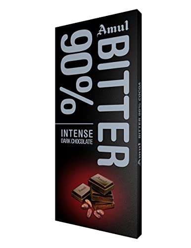 Amul Bitter 90% Chocolate, 150 g