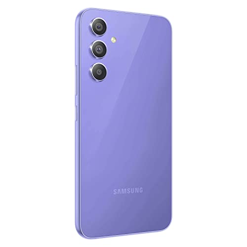 Samsung Galaxy A54 5G (Awesome Violet, 8GB, 256GB Storage) | 50 MP No Shake Cam (OIS) | IP67 | Gorilla Glass 5 | Voice Focus | Without Charger