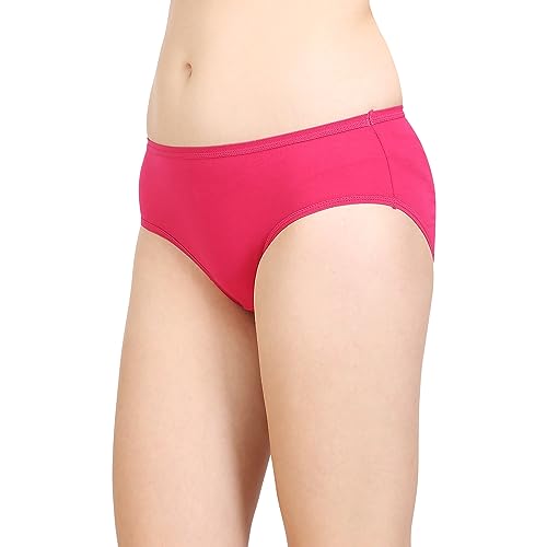 BODYCARE Women's Cotton Full Back Coverage Panties (Pack of 3) (26D-L_Assorted_36)