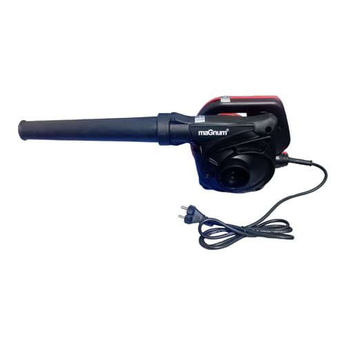 MAGNUM MB-750-VBL 750W (Anti-Vibration) PC, AC, Garden Cleaner Forward Air Blower, Powerful Motor, Variable Speed for Clearing Away Dust Particles from Furniture, Cars, Windows.(Red)