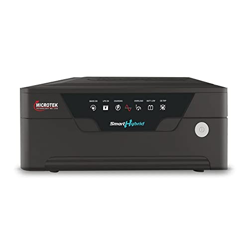 Microtek Smart Hybrid 1275 Digital & Sinewave 1125VA/12V Inverter, Support 1 Battery With 2 Year Warranty for Home, Office & Shops