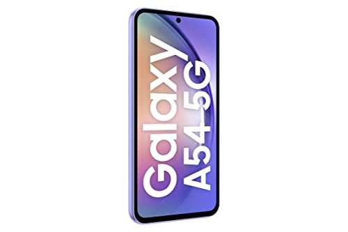 Samsung Galaxy A54 5G (Awesome Violet, 8GB, 256GB Storage) | 50 MP No Shake Cam (OIS) | IP67 | Gorilla Glass 5 | Voice Focus | Without Charger