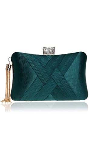 TOOBA Girl's Tassle Clutch (Green)