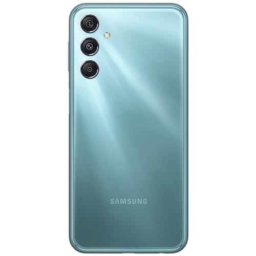 Samsung Galaxy M34 5G (Waterfall Blue,8GB,256GB)|120Hz sAMOLED Display|50MP Triple No Shake Cam|6000 mAh Battery|4 Gen OS Upgrade & 5 Year Security Update|16GB RAM with RAM+|Android 13|Without Charger