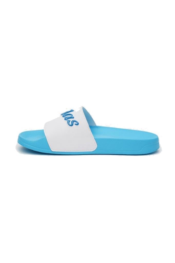 Adidas womens ADILETTE SHOWER FTWWHT/BLRUME/SKYRUS Slipper - 7 UK (GZ5927)