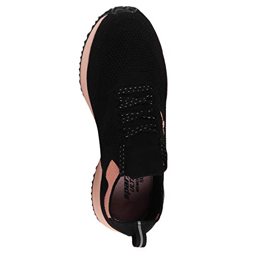 Sparx Women's Black Light Pink Sports Shoes-6 Kids UK (SX0167L)