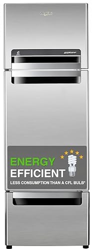 Whirlpool 240 L Frost Free Triple-Door Refrigerator (FP 263D PROTTON ROY, German Steel)