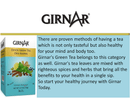 Girnar Green Tea Bags - Detox / Desi Kahwa (Pack of 36 Bags X 3) - Mall2Mart