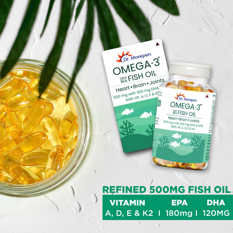 Omega-3 Deep Sea Fish Oil 500mg