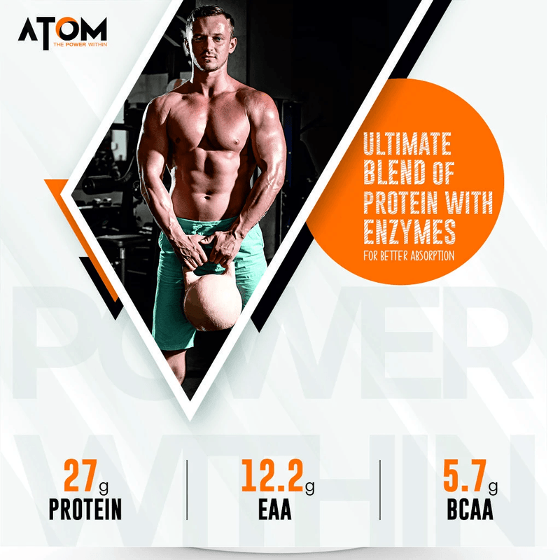 Asitis Atom Whey Protein With Digestive Enzymes