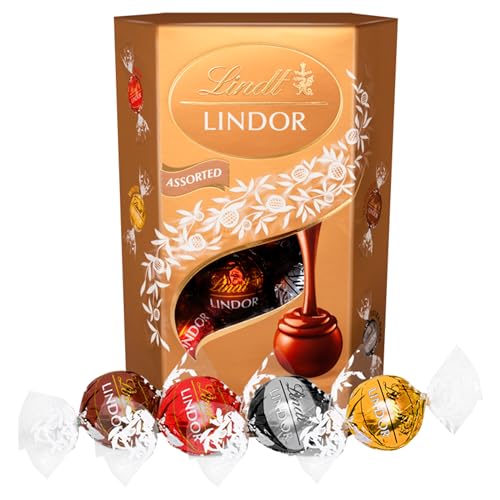 Lindt LINDOR Assorted Chocolate Truffles, 7.05 oz / 200 g