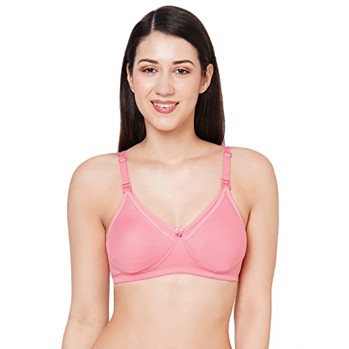 Buy MiEstilo Women's Cotton Blend Lightly Padded Wirefree T-Shirt Bra  Combo, Pack of 3_Baby Pink, Baby Blue & Mint Green_Size 30 at
