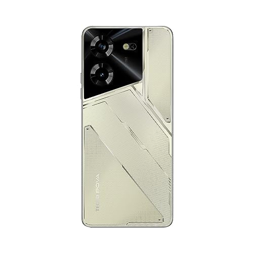 TECNO Pova 5 (Amber Gold, 8GB RAM,128GB Storage) | Segment 1st 45W Ultra Fast Charging | 6000mAh Big Battery | 50MP AI Dual Camera | 3D Textured Design | 6.78”FHD+ Display