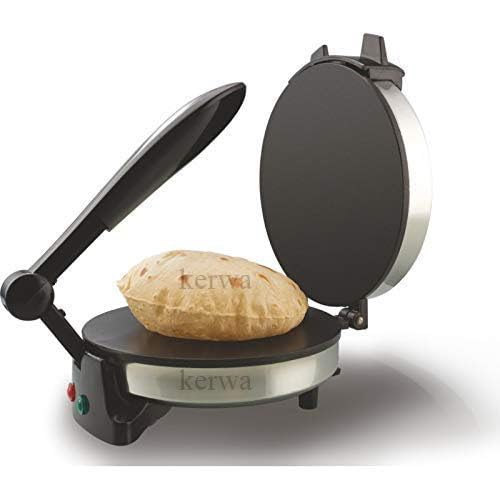 Kerwa Chapati Maker Electric Automatic | Roti Maker Machine with 900 Watts for Making Roti/Chapati/Stainless Steel