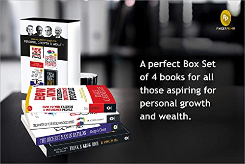 World's Greatest Pack for Personal Growth and Wealth (Set of 4 Books)