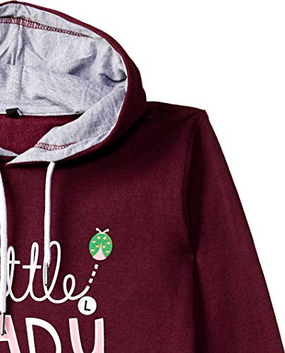 T2F unisex-child Cotton Hooded and Crew Neck Sweatshirt(BYS-SS-09_Multicolor_13-14 Years_Maroon_13 Years-14 Years)