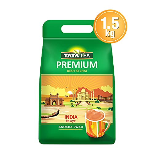 Tata Tea Premium | Desh Ki Chai | Unique Blend Crafted For Chai Lovers Across India | Black Tea | 1.5kg