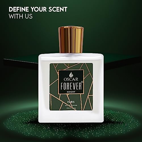 Oscar Forever Knight 100 ml | Long Lasting Perfume For Men | Fresh Fragrance | Notes Of Amber, White Musk | Everyday Perfume For Men | Eau De Parfum (EDP) | Men's Perfume | Best for Gift