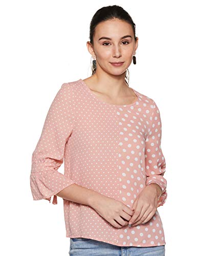 VERO MODA Women's Regular fit Top (2053251001_Coral Cloud X-Small)