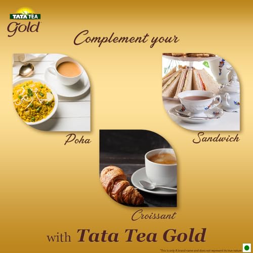 Tata Tea Gold |Premium Assam teas with Gently  Rolled Aromatic Long Leaves | Rich & Aromatic Chai |Black Tea | 1 kg