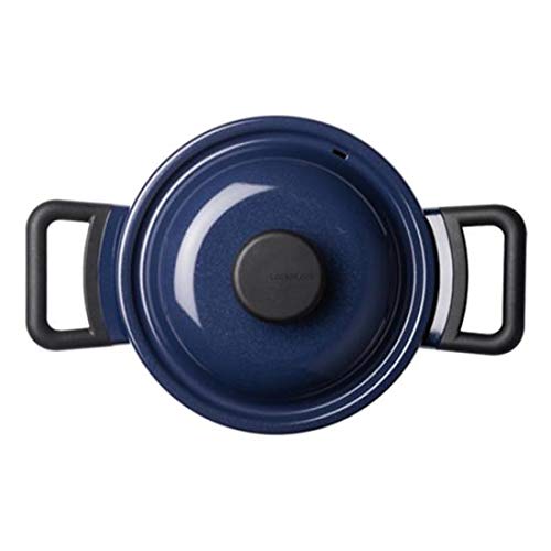 Lock & Lock Decore Casserole For Cooking, 3 Litres, 1 Piece, Blue