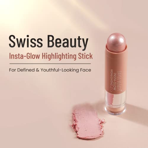 Swiss Beauty Instaglow Highlighting Stick, Face Makeup, Shade-01, 6G