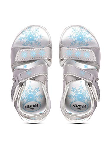 Disney Girls Sky Blue Outdoor Sandals-7 Kids UK (FZPGSS2552)