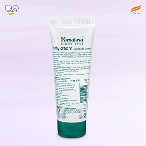 Himalaya Baby Cream, Face Moisturizer & Day Cream, For Dry Skin 200ml